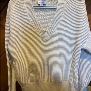 Evereve Off-White Knit Pullover